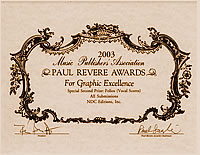 View the 2003 Paul Revere Award winners at the MPA website.